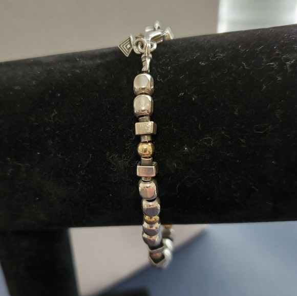 Silpada Sterling Silver & Gold Filled Bracelet - Picture 7 of 16